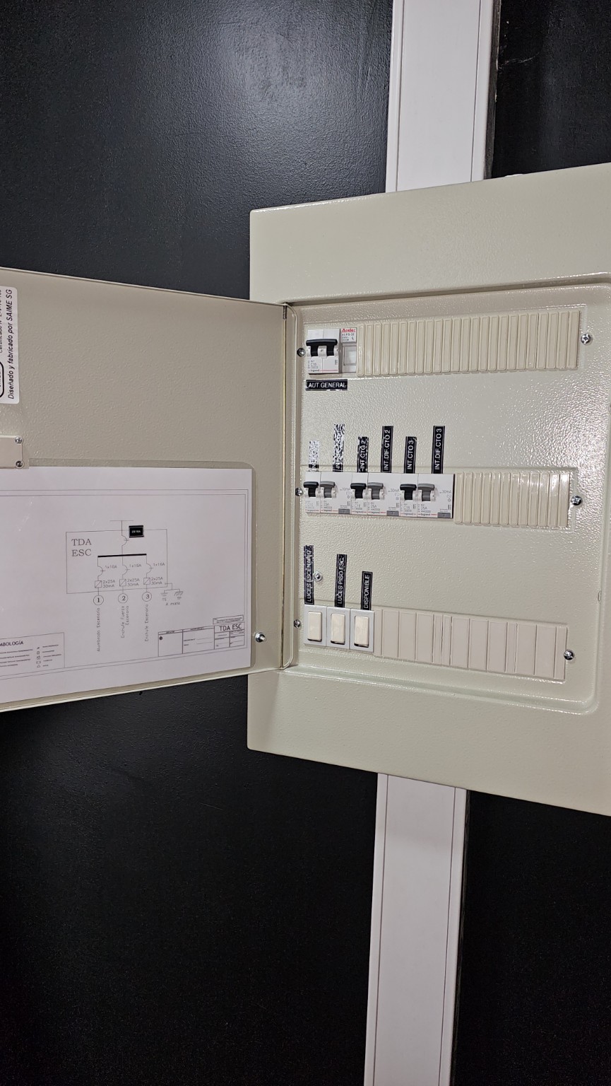 Tablero eléctrico de proyecto Barbizon en Portal Temuco